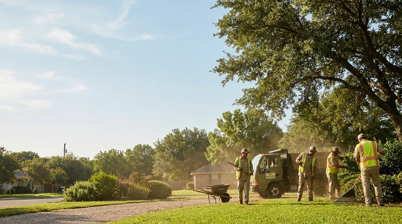Landscaping in De Berry, TX near me